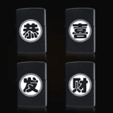 Матовая креативная ультратонкая металлическая ветрозащитная ретро зажигалка на керосине, делается под заказ