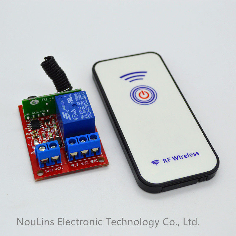 1 Way 5V Wireless Module 1 Key RF Wireless Remote Control 433M Wireless Control Module Wireless Remote Control Switch