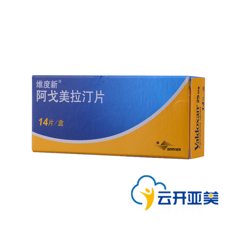 维度新 维度新 阿戈美拉汀片 25mg*14片/盒