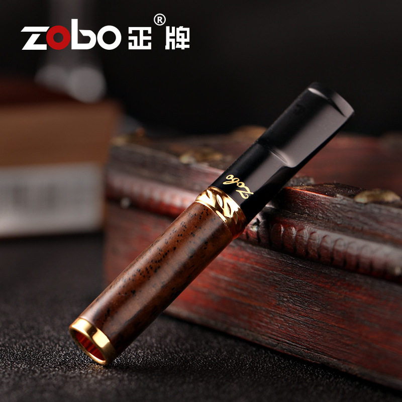 ZOBO Cigarette Holder Filter Circulating Type Washable Cigarette Holder Lalever Double Filter Cigarette Holder for Men's cigarettes