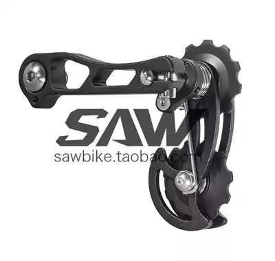 SAW street climbing car zipper chain tensioner chain guide