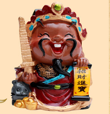 招财财神爷摆件文财神爷佛像乔迁 开业礼品家居装饰品客厅饰品