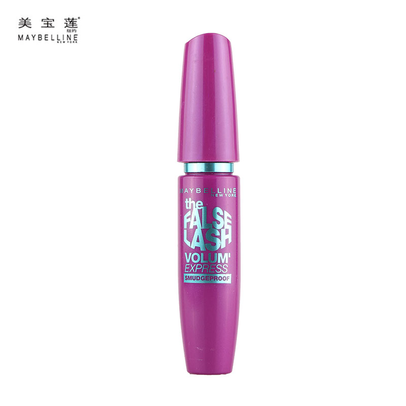 美宝莲密扇睫毛膏 紫胖子纤长浓密卷翘纤长持久不晕染 专柜正品