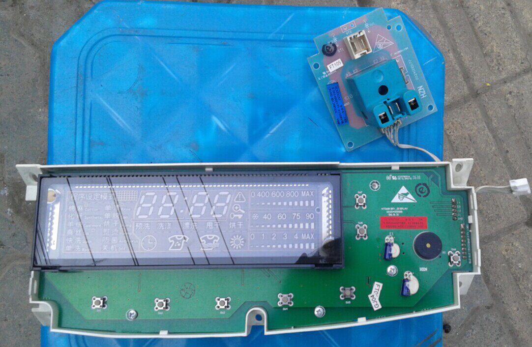 Haier XQG60-HTD1268XS washing machine display plate 0020400589A program controller 0024000177