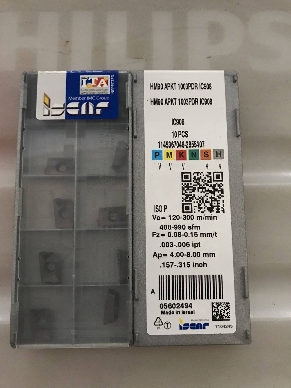 ISKA HM90 APKT1003PDR IC908 for sale(Pre-auction inquiry)
