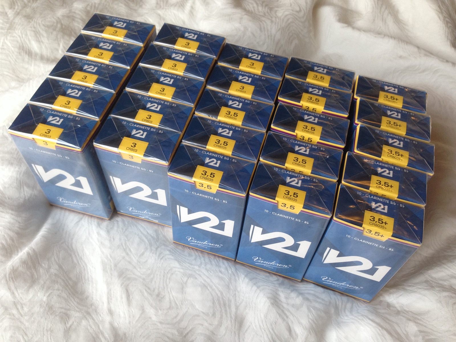 (Jiang Hanchao Sax) French local licensed Vandoren Bendlin V21 black tube reed