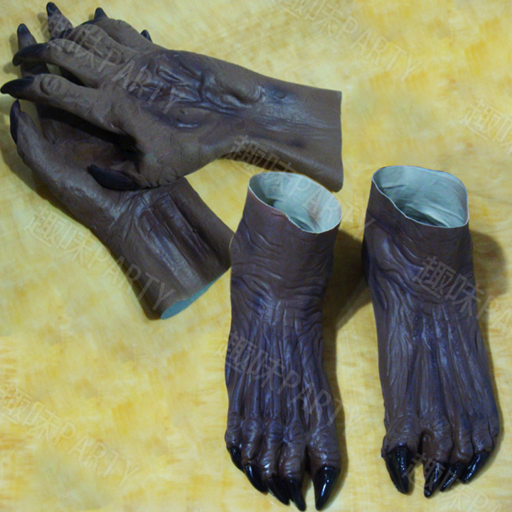 Halloween Horror Ghost Gloves Dance Party Men's Grim Reaper Costume Zombie Ghost Props Shooting Performance Cf Equipment