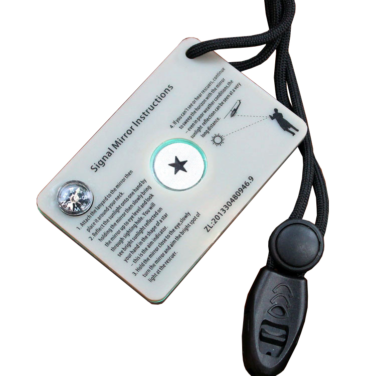 Special Price Survival MultifunctionAl Survival Mirror Outdoor Signal Mirror Reflective Sos Life Saving Field Protective Equipment China