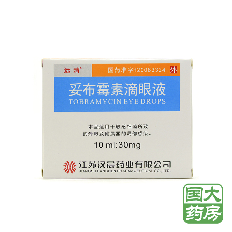 远清 妥布霉素滴眼液 10ml*1瓶/盒