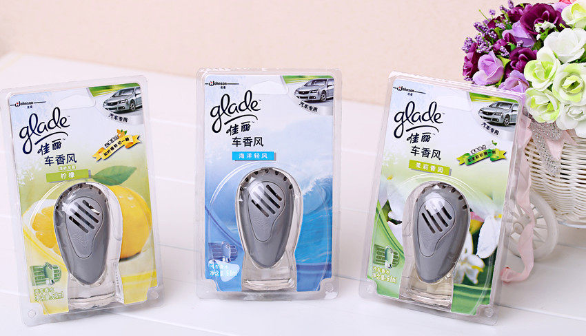 包邮汽车出风口香水 海洋清风 车用香水 车载空调香水