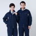 Workclothes xuân và mùa thu tùy chỉnh dài tay bộ nam và nữ công nhân xưởng lao động quần áo bảo hộ nhà xưởng sửa chữa ô tô làm việc quần áo 