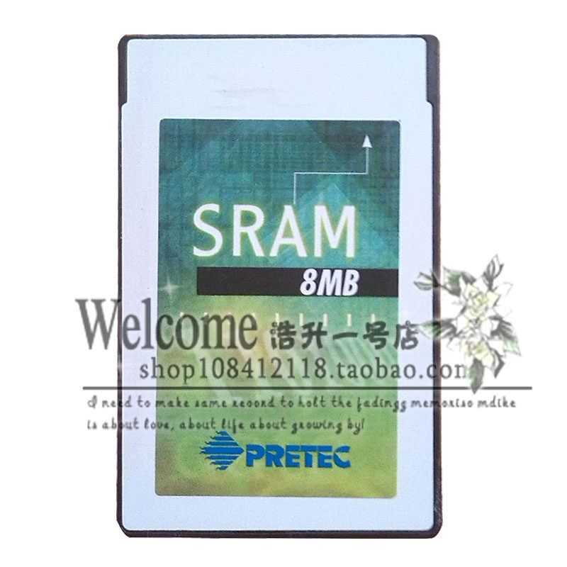 New SRAM card 8MB PRETEC Xiwang Technology PCMCIA battery card FANUC system card 8m