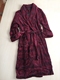 Áo choàng lông cừu dày ấm áp áo ngủ nam Night Robe