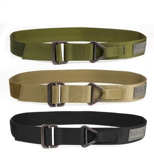 Blackhawk tactical belt rescue rappel three-color canvas nylon belt abdomen adjustable spot army green sand black