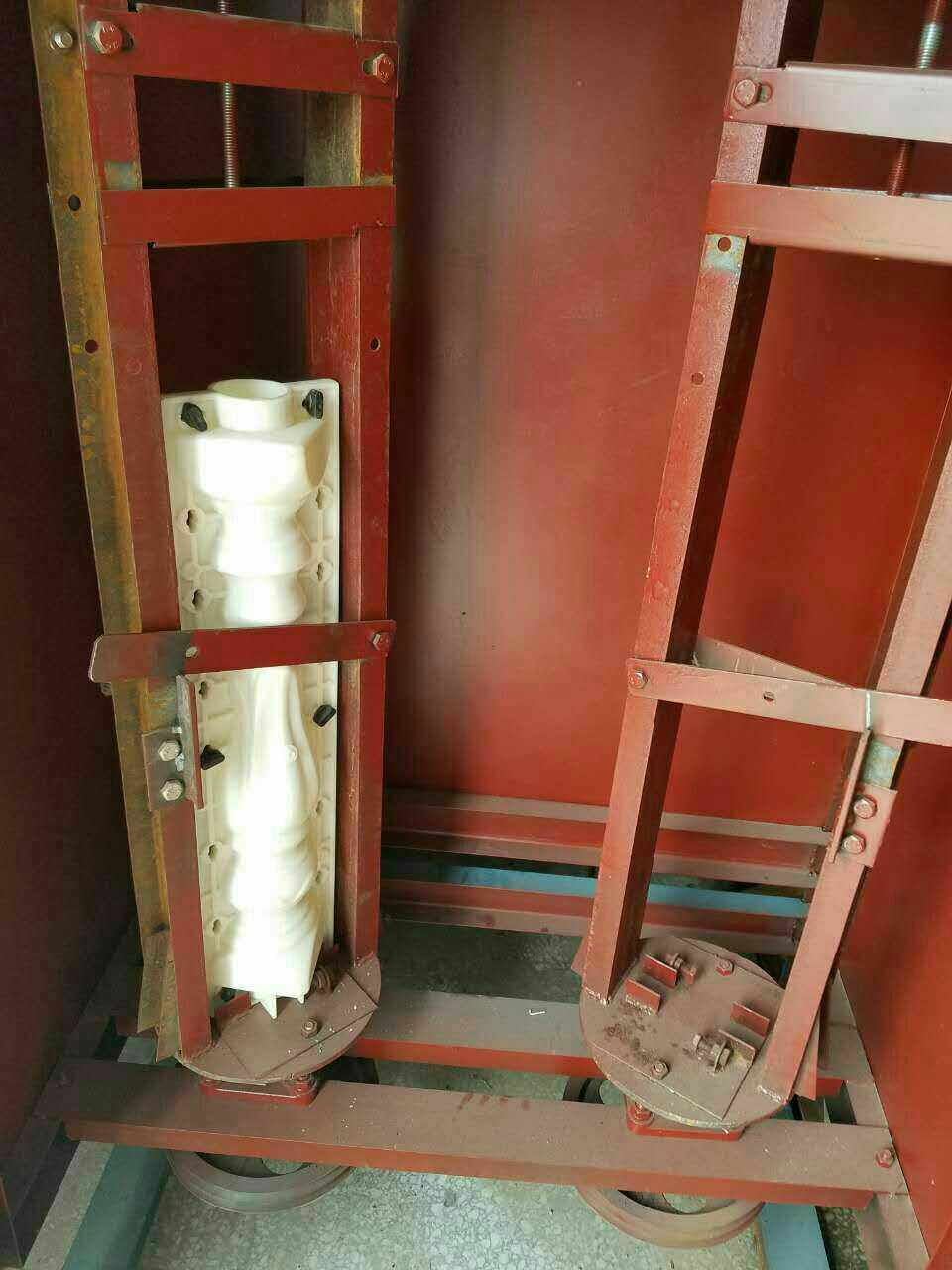 European Roman column mold centrifuge double station 1400 rpm 2200 watts 1 meter below the prefabricated vase dedicated