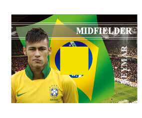 Brazil's monochromatic star player jersey Kneymar
