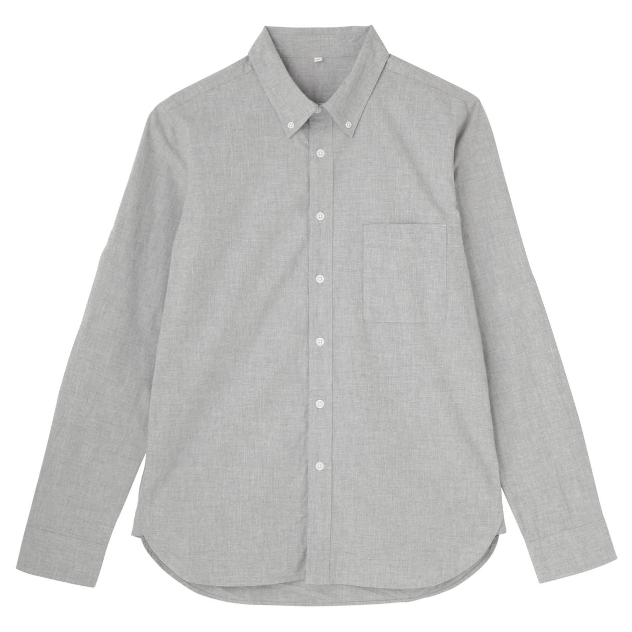 无印良品MUJI 男式 微起毛衬衫