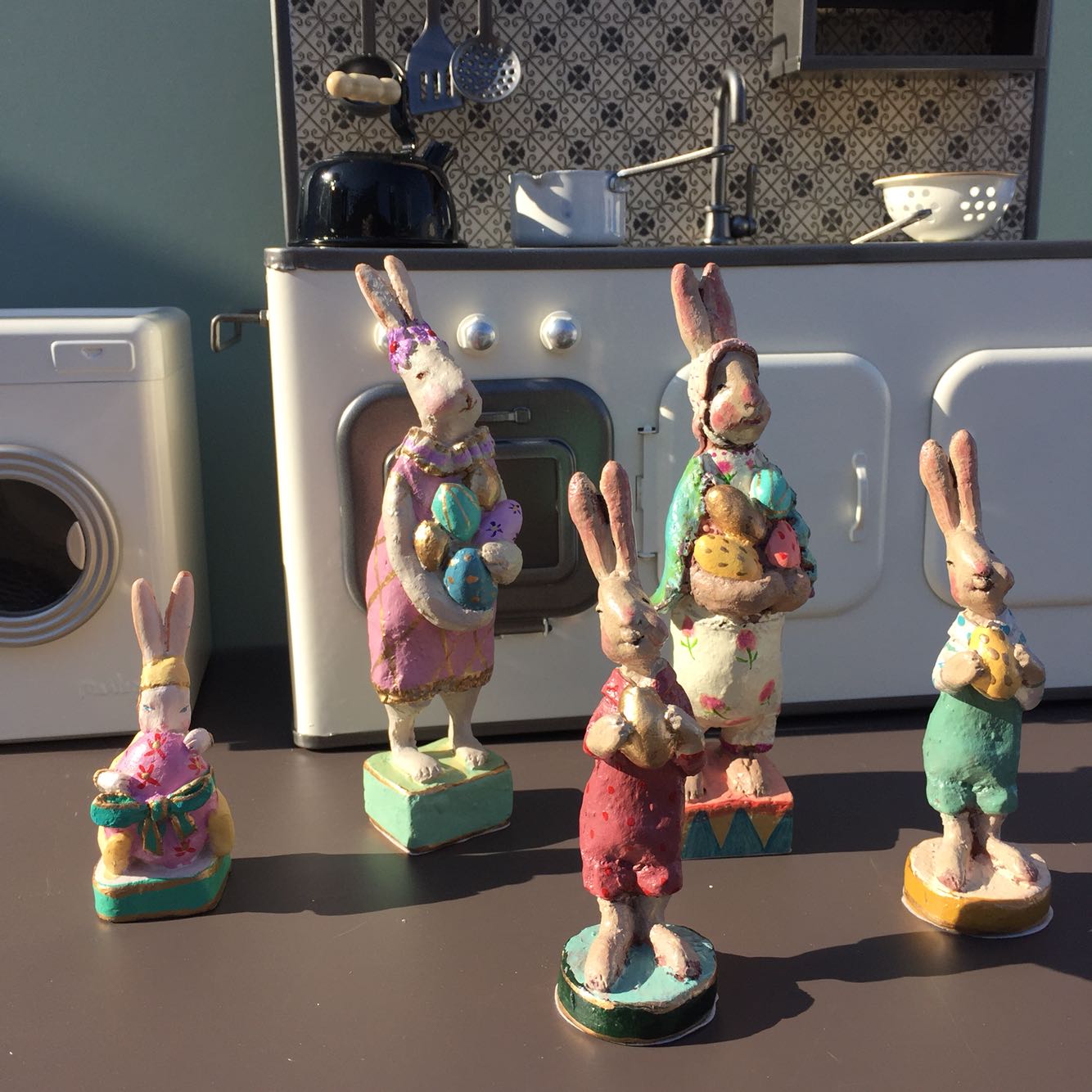Easter Bunny and egg Nordic style renovations to decorate the Danish countryside Requita Park Joe relocation gifts