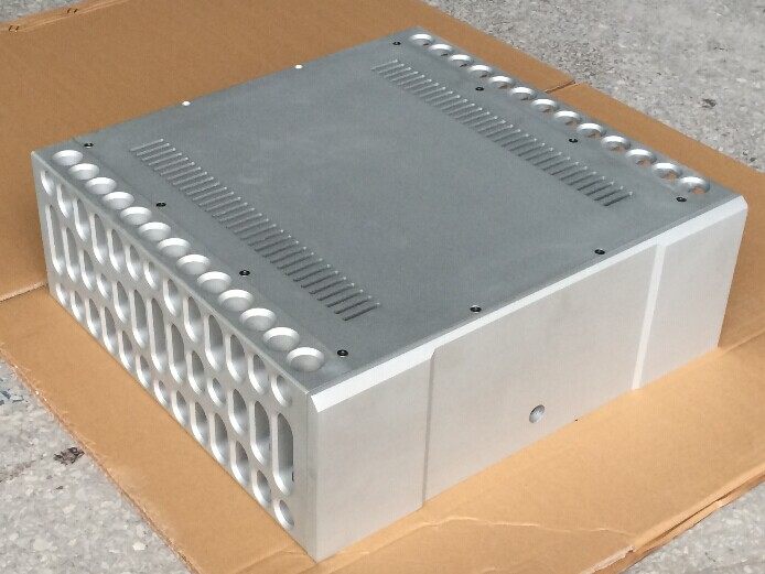 BRZHiFi-class banner style Seiko CNC all-aluminum power amplifier chassis BAODA