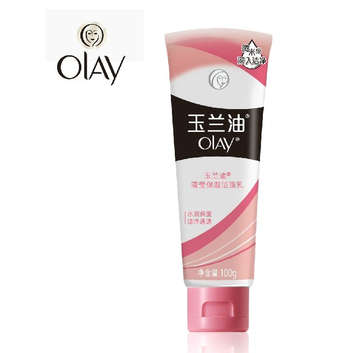 OLAY玉兰油清莹保湿洁面乳/洗面奶100g