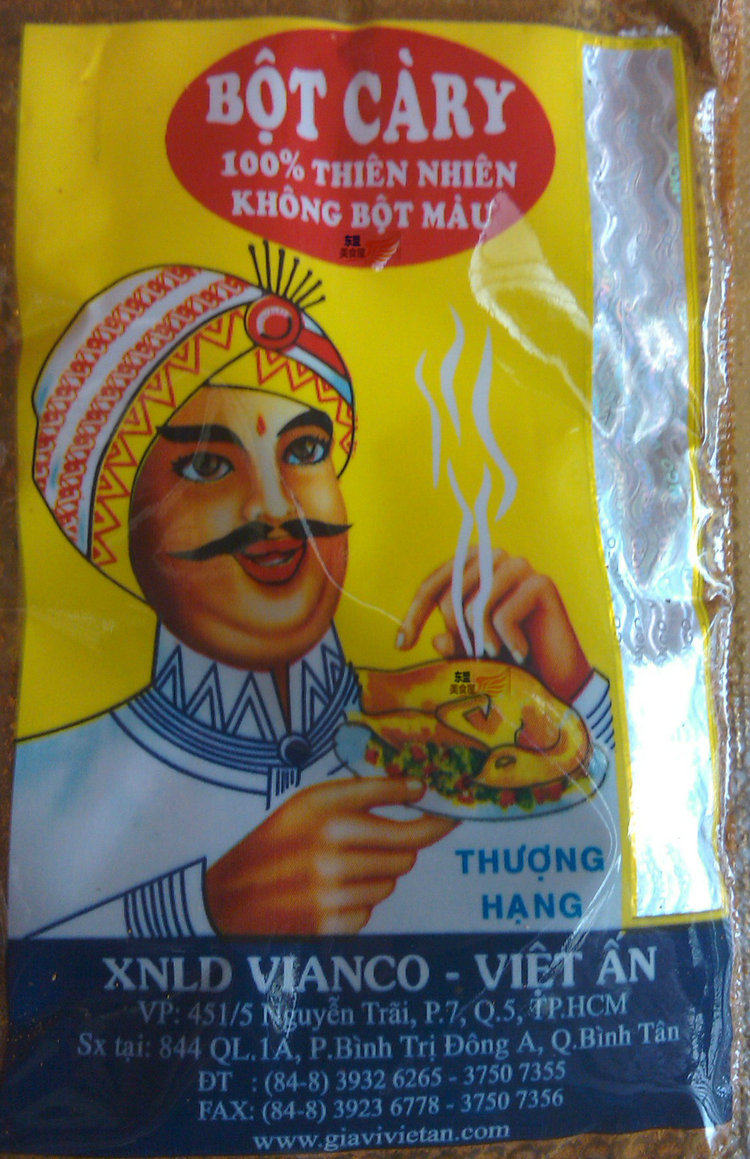 100 packs of 3 5g Vietnamese curry powder Indian style chicken curry ingredients BOT CARY turmeric powder