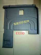Excavator accessories Carter 320D floor glue foot rubber excavator floor glue
