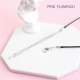 Hàn Quốc đơn giản choker cổ áo cô gái tốt Harajuku xương đòn chuỗi chocker vòng cổ mặt dây chuyền trang sức dây đeo cổ - Vòng đeo tay Clasp