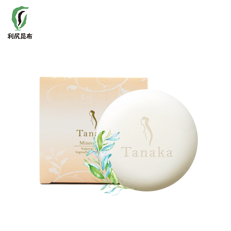TANAKA矿物质香皂泡沫绵密清洁毛孔紧致滋润肌肤女保湿洗脸洁面皂