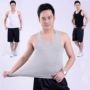 Modal Men vest cotton thể thao vest vest nam mùa xuân và mùa hè Hàn Quốc phiên bản lỏng lẻo áo 3 lỗ