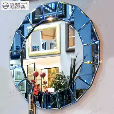 Neoclassical mirror three-dimensional hanging European mirror bathroom mirror porch mirror simple decorative mirror makeup mirror M1127L