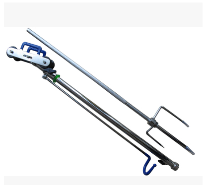 Upgraded version double pulley long rod bracket long rod special bracket fishing rod bracket super long fishing rod bracket turret - Taobao