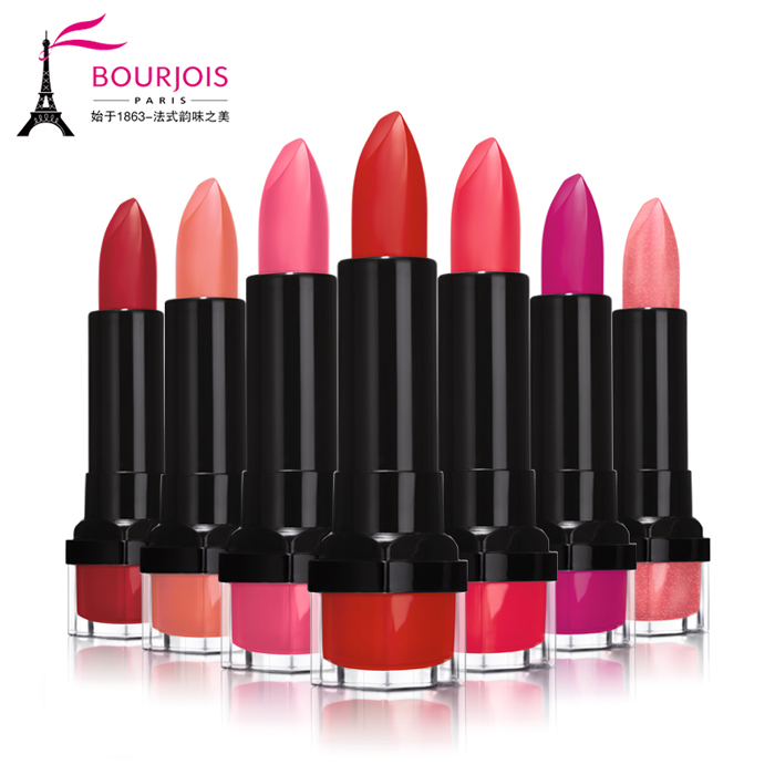 bourjois/妙巴黎唇色编辑唇膏 雾面口红 持久保湿 不脱色专柜正品