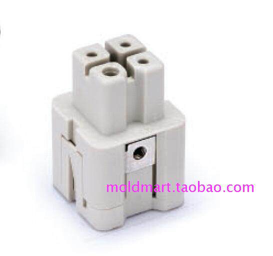 WAIN Connector HA-003-FS 4 needle female shrapnel connected 02100330200