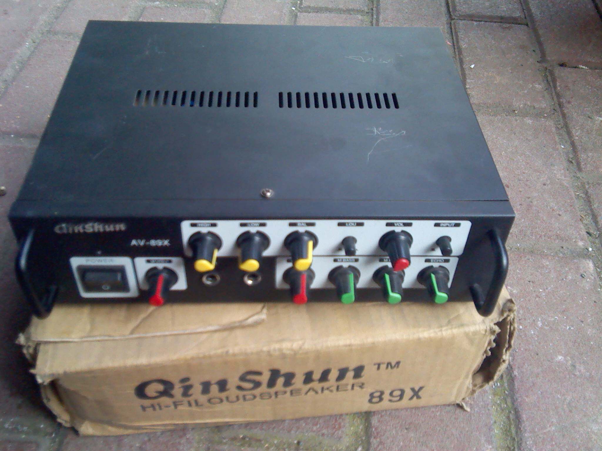 Digital accessories audio and video electrical appliances inventory Qinshun AV-89X power amplifier spot