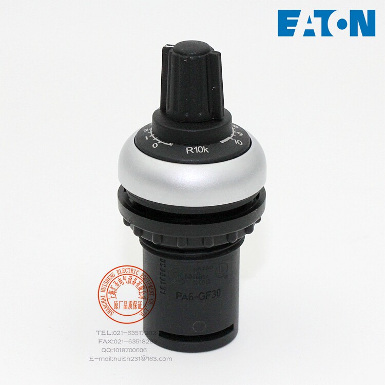 EATON Potentiometer diameter 22 adjustable resistance M22-R10K PA6-GF30 R10K