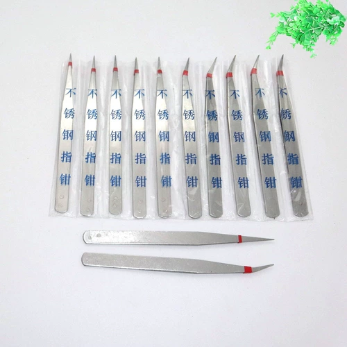 Пинцет, плоскогубцы, щипцы для бровей из нержавеющей стали, «сделай сам»