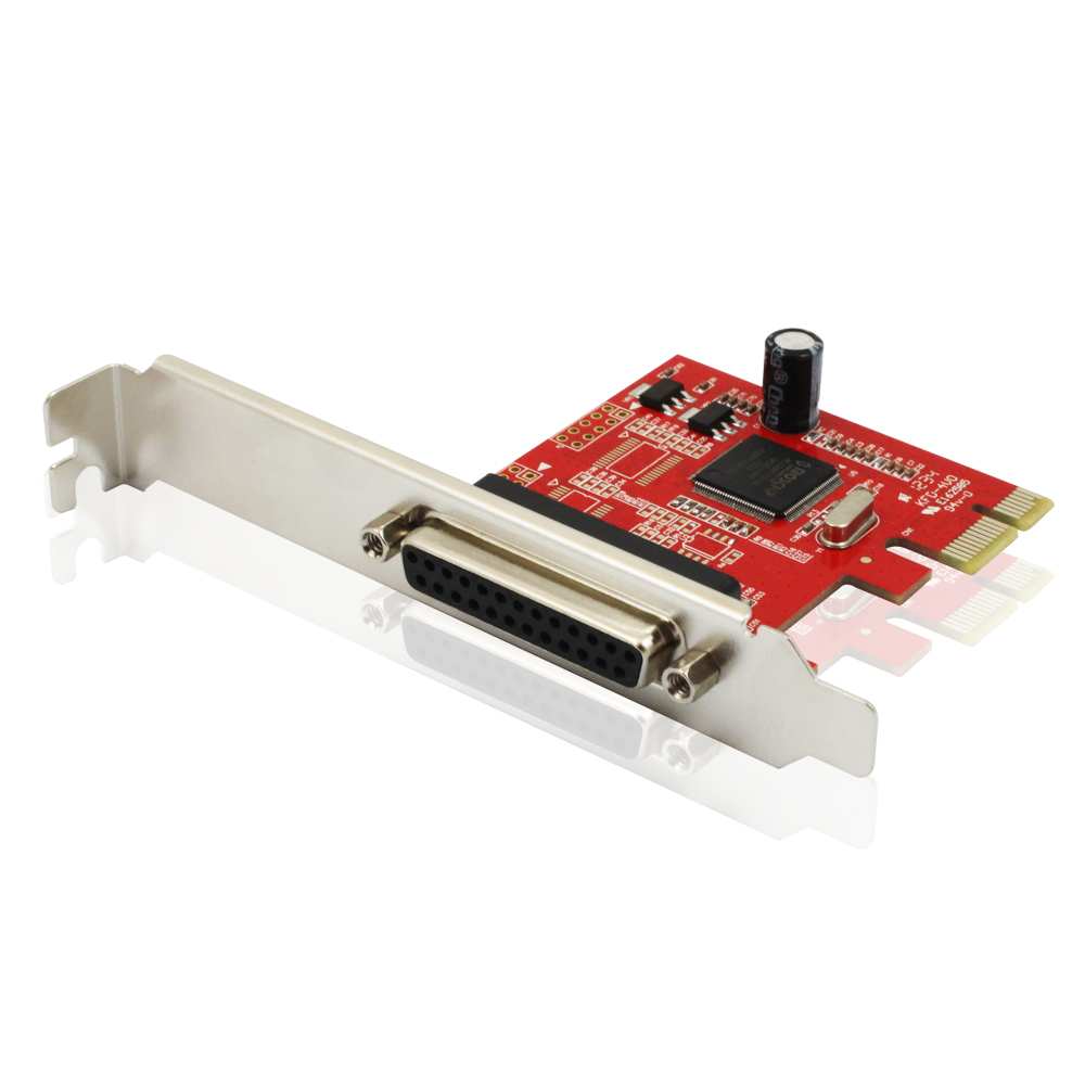 Superior-type PCI-E parallel port card PCI-E transferred IEEE1284 parallel port computer augmented card desktop PCI-E