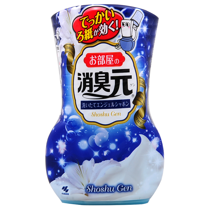 日本原装小林制药消臭元除臭空气清新剂芳香剂客厅卧室家居400ml