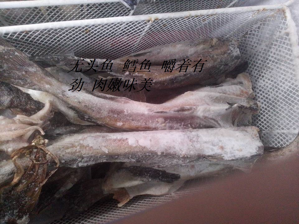 Dry Frozen Cod Cod Fish Without Head Fish Wild Seafood Meat Tender Fresh 12 Catfish Promotion RMB145
