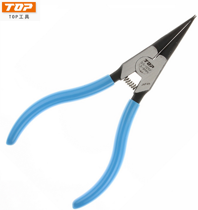 Japan TOP circlip pliers SS-125 SS-175 SS-230 SS-125FC type buckle pliers shaft with straight head