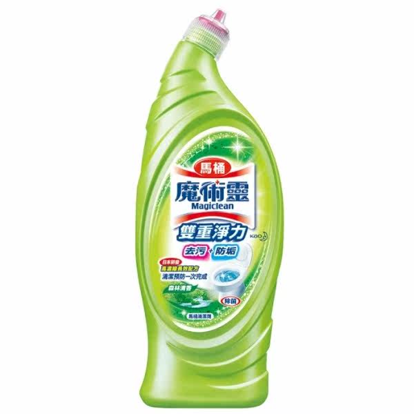 魔术灵 双重净力马桶清洁剂-森林清香 650ml台湾官网直邮进口