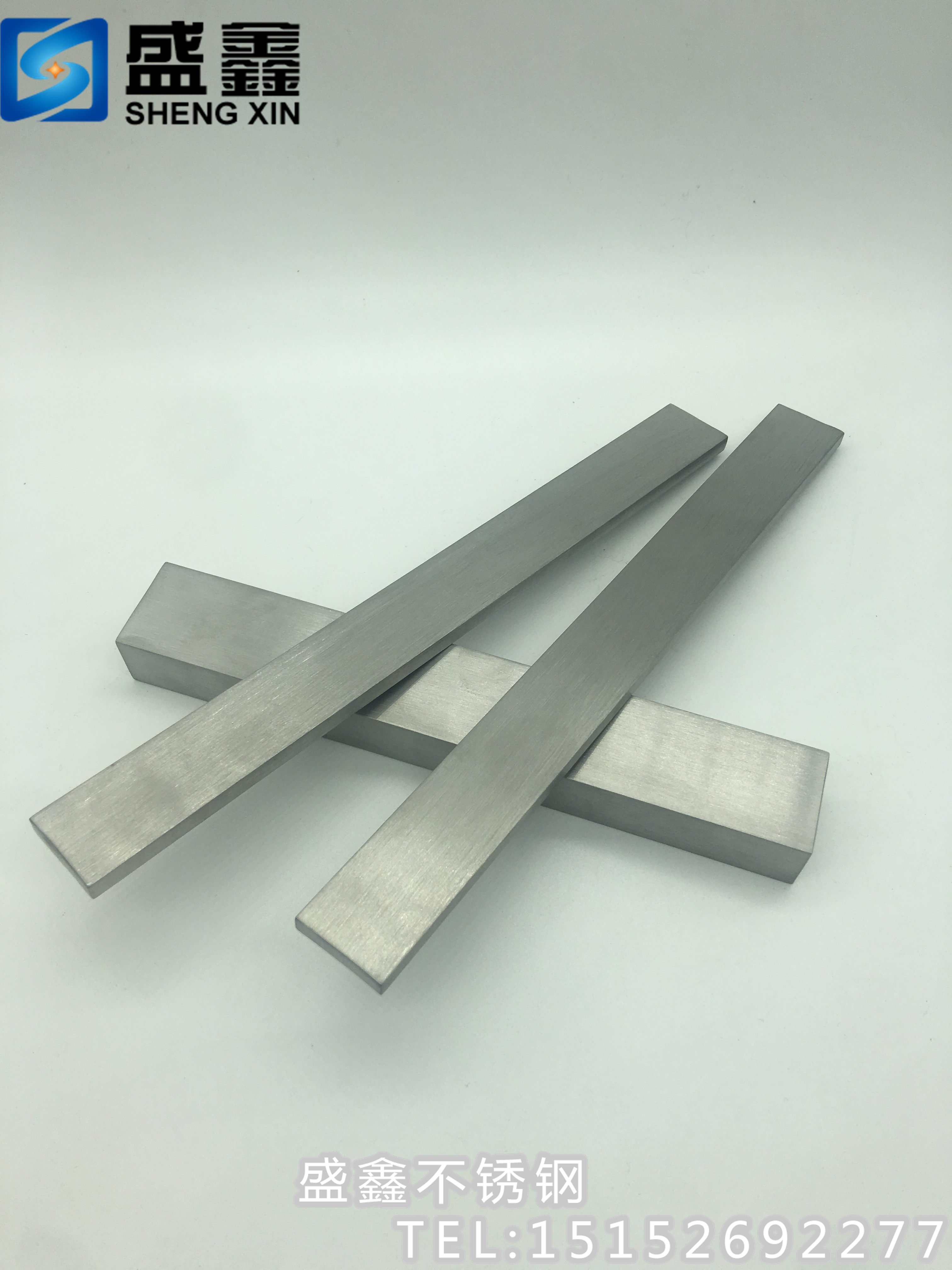 304 stainless steel cold pull flat steel flat bar flat iron square bar steel 3mm * 15mm One meter price can be directly shot