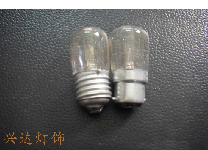 Ram Bubble Tubular Bubble Slate Bulb E27 screw mouth B22 spigot bayonet 15W small bulb machine tool instrument indication