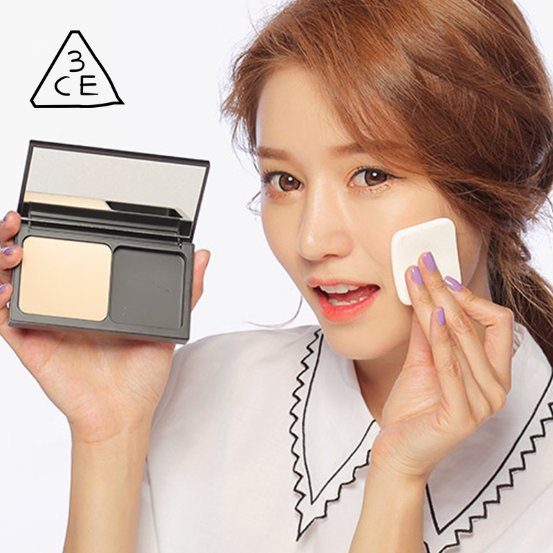 STYLENANDA官方 3CE  FIT POWDER FOUNDATION滋润粉底