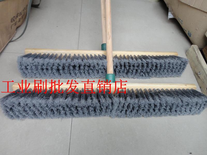INDUSTRIAL BRUSH FLOOR BRUSH LONG HANDLE CLEANING BRUSH FLOOR CLEANING BRUSH BLOOMING ENCRYPTED NYLON WIRE SWEEPING BRUSH LONG HANDLE -TAOBAO