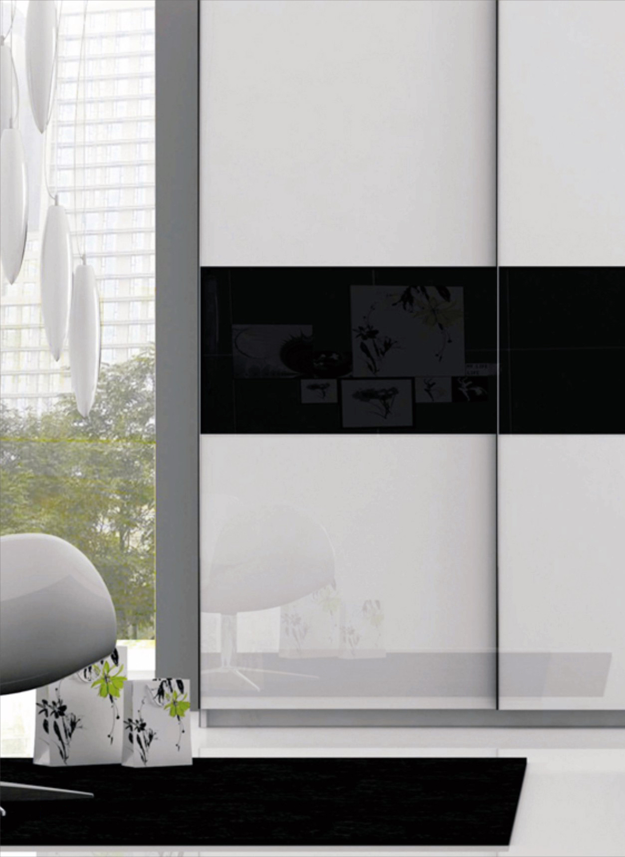 Nagata big wardrobe furniture external sliding door pulley load-bearing sliding door wheel silent wooden door wheel 2 door wheel