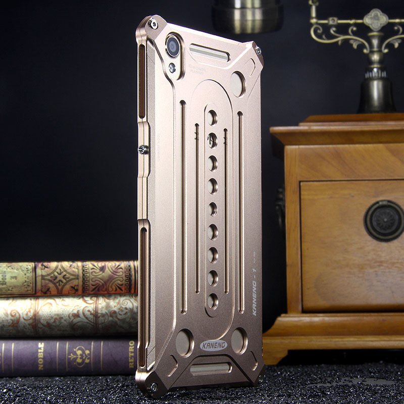 KANENG Powerful Aluminum Shell Shockproof Aerospace Metal Case Cover for OPPO R9 & OPPO R9 Plus