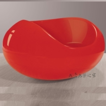Candy chair FRP casual fun low chair Clothing store model room modeling decoration furniture personality creative seat