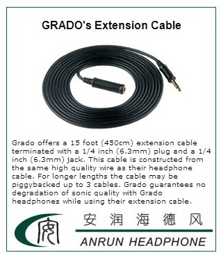 (An Heilly) Goethe Goethe GRADOLABS EXtension cable headphones extend the line 