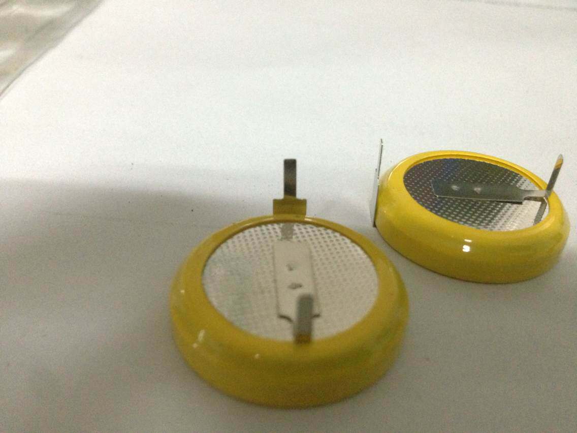 Supply CR2450 with solder foot battery 3V button battery 2450 horizontal solder foot battery rice cooker battery